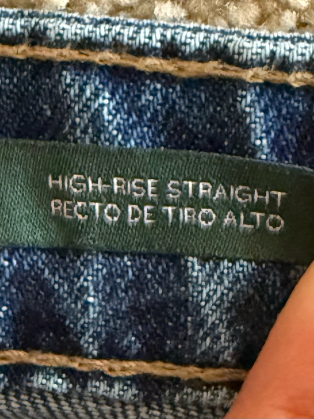 Wild Fable High Rise Straight Leg Jeans Medium Wash Button Fly Women’s Size 10 - Picture 3 of 5